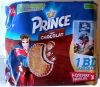 Mängden socker i Prince goût chocolat