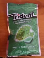 Mängden socker i Chicles sin azúcar sabor hierbabuena