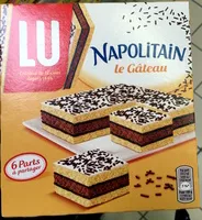 Mängden socker i Napolitain le Gâteau
