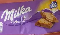 Mängden socker i Milka tuc