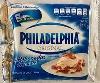 Mängden socker i Philadelphia Slices