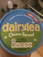 Mängden socker i Dairylea processed cheese-spread regular