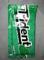 Mängden socker i Trident spearmint flavor