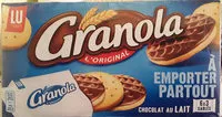 Mängden socker i Granola l’original à emporter partout chocolat au lait