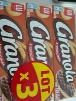 Mängden socker i Granola 3x200g caramel lotx