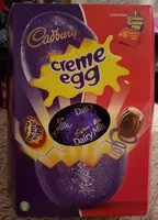 Mängden socker i Cadbury creme egg chocolate egg hollow egg