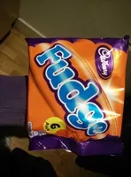 Mängden socker i Cadbury fudge chocolate