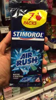 Mängden socker i Air Rush Menthol & Eucalyptus 