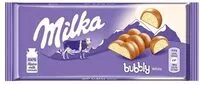 Mängden socker i Milka Bubbly white