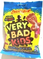 Mängden socker i Very Bad Kids goûts Soda