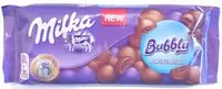 Mängden socker i Milka Bubbly Alpine Milk