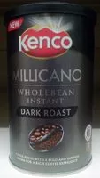 Mängden socker i Millicano wholebean instant Dark Roast