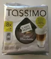 Mängden socker i Tassimo Café Carte Noire Latte Macchiato
