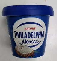 Mängden socker i Philadelphia mousse nature