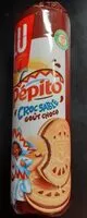 Mängden socker i Pépito Croc sablé goût choco