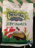 Mängden socker i The natural confectionery co. candy jelly snakes