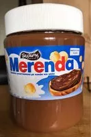 Mängden socker i Merenda Hazelnut Spread 360GR