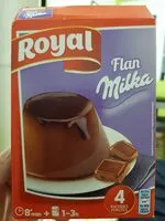 Mängden socker i Flan milka