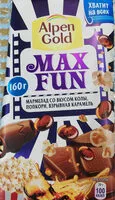 Mängden socker i alpen gold max fun