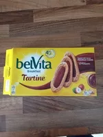 Mängden socker i Belvita tartine 5x3 biscuits