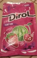 Mängden socker i Dirol funky mux