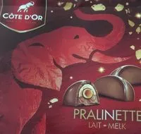 Mängden socker i Pralinette Lait