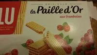 Mängden socker i La Paille d'Or - Gaufrettes fourrées à la framboise