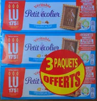 Mängden socker i Petit Ecolier Biscuits chocolat au lait les 6 paquets de 150 g