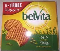 Mängden socker i Belvita - kleija