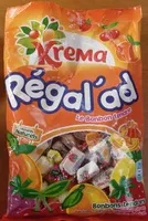 Mängden socker i Régal'ad