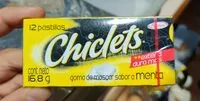 Mängden socker i Chiclets