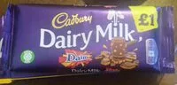 Mängden socker i Cadbury dairy milk chocolate daim