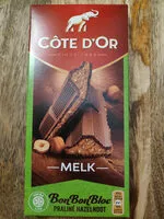 Mängden socker i BonBonBloc Melk Praliné Hazelnoot