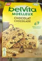 Mängden socker i Belvita moelleux chocolat