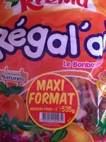 Mängden socker i Régal'ad