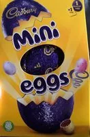 Mängden socker i Cadbury chocolate egg