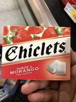Mängden socker i Chiclets Morango