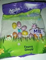 Mängden socker i Milka œufs fourré