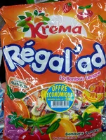 Mängden socker i Régal'ad (offre économique)