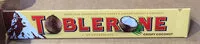 Mängden socker i Toblerone chocolate tablet coconut sprinkles