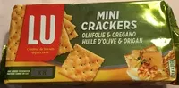 Mängden socker i Mini crackers huile d'olive & origan