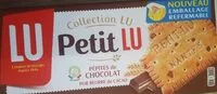 Mängden socker i Petit Lu (Pépites de chocolat, pur beurre de cacao)