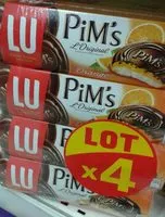 Mängden socker i Gâteaux orange Pim's