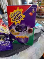 Mängden socker i Cadbury chocolate egg