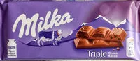 Mängden socker i Milka Triple