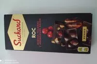 Mängden socker i Roc, chocolate con nueces pecanas y arándanos rojos