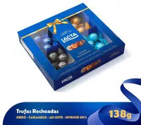 Mängden socker i Trufa De Chocolate Sortida Lacta Caixa 138g 12 Unidades