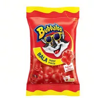 Mängden socker i Bala Morango Patinhas Bubbaloo Pacote 15g