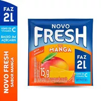 Mängden socker i Refresco Em Pó Manga Fresh Pacote 15g