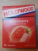 Mängden socker i Chewing-gum Hollywood Strawberry
